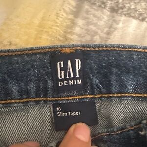 GAP Denim Slim Taper Jeans - Classic Blue